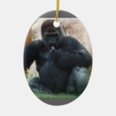 Gorilla Keramisch Ornament (Voorkant)