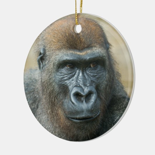 Gorilla Key Ring Keramisch Ornament (Links)