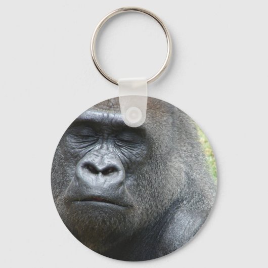 Gorilla Kijk Sleutelhanger (Voorkant)