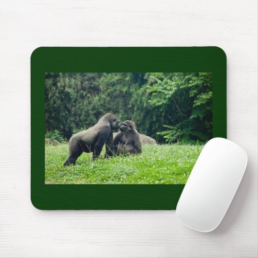 "GORILLA KISS" MOUSEPAD MUISMAT (Met muis)