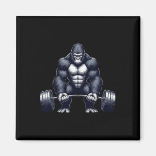 Gorilla Krachttraining Fitness Gym Training Lichaa Magneet