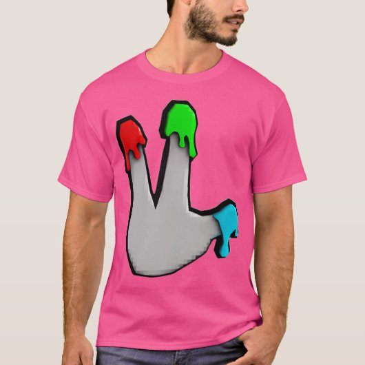 Gorilla Label Finger-Painter Shirt en Sokken (Voorkant)