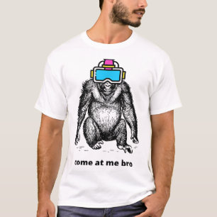 Gorilla label-gorilla label aap met verjaardagsgor t-shirt