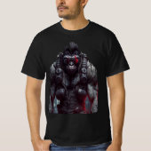 gorilla label verjaardag shirt vegan gorilla easte (Voorkant)