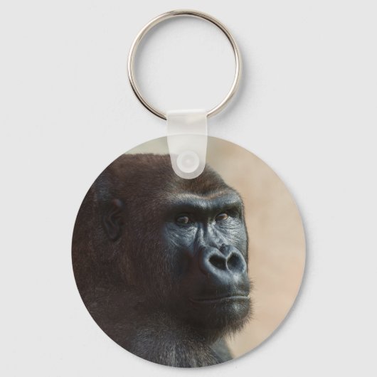Gorilla Lope Close-up Sleutelhanger (Voorkant)