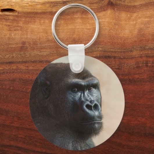 Gorilla Lope Close-up Sleutelhanger (Voorkant)