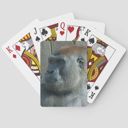 Gorilla Lope Pokerkaarten (Achterkant)
