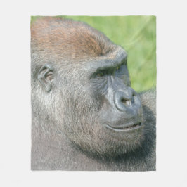 Gorilla Lope profiel Fleece Deken