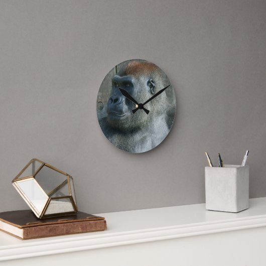 Gorilla Lope Ronde Klok (Kantoor)