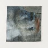 Gorilla Lope Wandkleed (Voorkant (horizontaal))