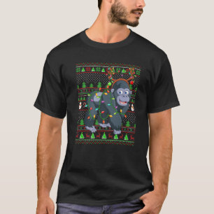 Gorilla Lover Family Matching Ugly Gorilla Christm T-shirt