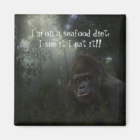 Gorilla Magneet (Voorkant)