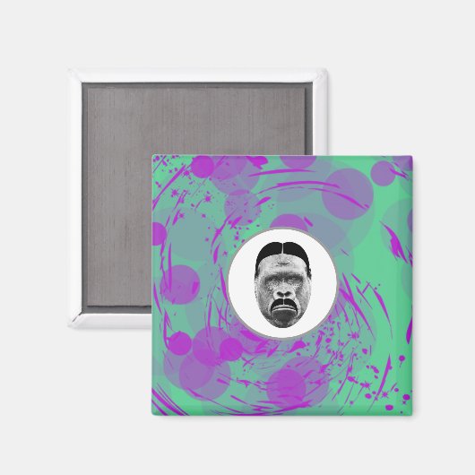 Gorilla Magnet (Voorkant / Achterkant)