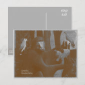 Gorilla Marketing Grappig briefkaart (Voorkant / Achterkant)