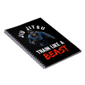 Gorilla Martial Arts Beast Brazililian Jiu Jitsu Notitieboek (Rechterzijde)