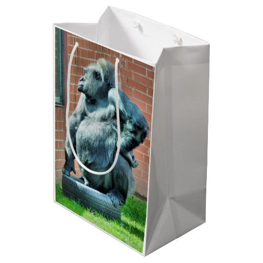 GORILLA MEDIUM CADEAUZAKJE (Achterkant Gekanteld)