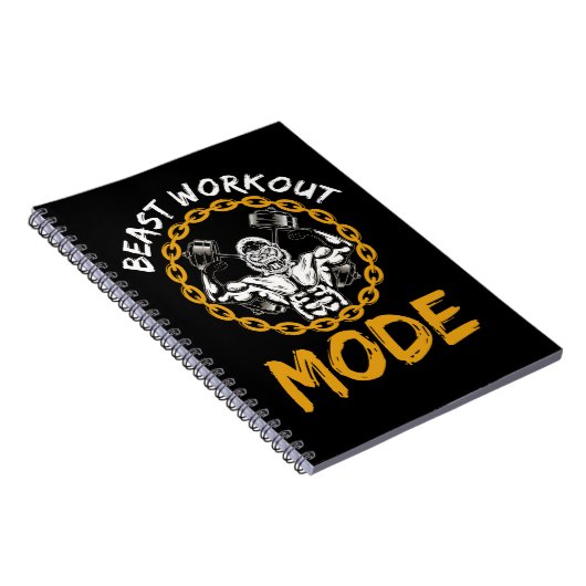 Gorilla met een zware last notitieboek (Rechterzijde)