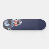 Gorilla middelvinger Street Art skateboard (Horizontaal)