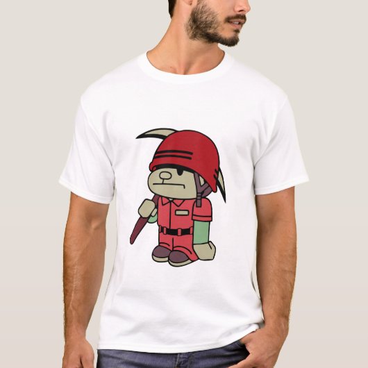 Gorilla - Miner T-shirt (Voorkant)