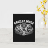 Gorilla Mode Gym Ape Fitness Coach Zwolle Monkey Kaart (Gele Bloem)