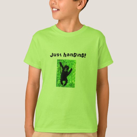 Gorilla Monkey Art T-shirt (Voorkant)