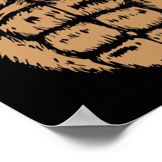 Gorilla Monkey Belly Borst Kostuum Diy Halloween Poster (Hoek)