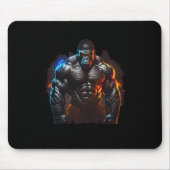 Gorilla Monkey Gym Wear Bodybuilding Workout Motiv Muismat (Voorkant)