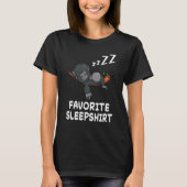 Gorilla Monkey Monkeys Nap Sleeping Sleep Pajama N T-shirt (Voorkant)