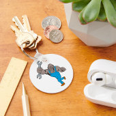 Gorilla monteur met sleutel sleutelhanger