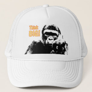 Gorilla Motivatie Quote Sjabloon Elegant Modern Trucker Pet