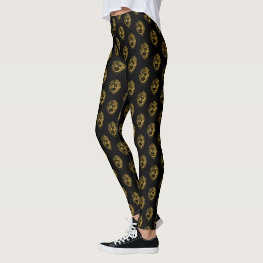 Gorilla Music Cool muzikant ontwerp Leggings (Links)