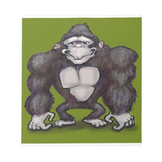 Gorilla Notitieblok (Voorkant)