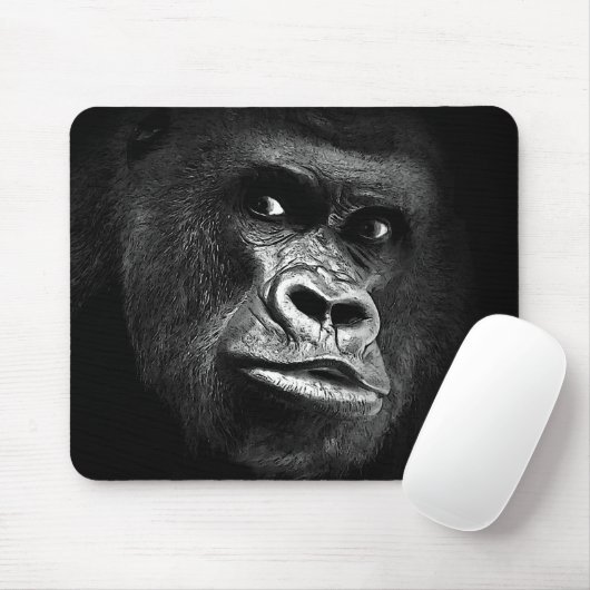Gorilla-ontwerp Comfortabel Muismat (Met muis)
