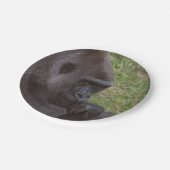 Gorilla Papieren Bordje (Gekanteld)