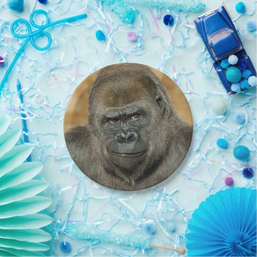 Gorilla Papieren Bordje (Feest)