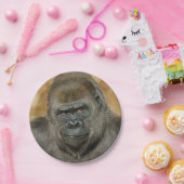 Gorilla Papieren Bordje (Feest)