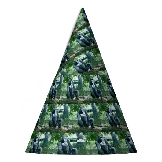 Gorilla Party Pet Feesthoedjes (Links)