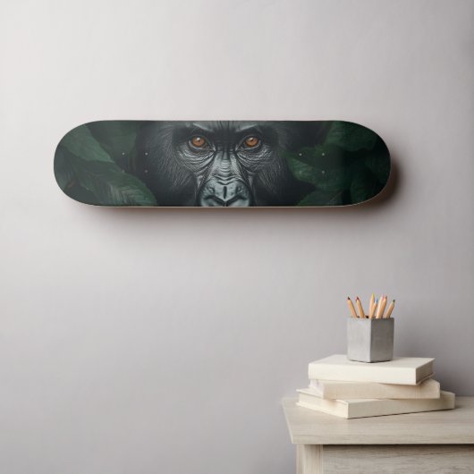 Gorilla Persoonlijk Skateboard (Muurkunst (Horizontaal))