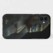 Gorilla Photo Monogram Case-Mate iPhone Case (Achterkant (horizontaal))