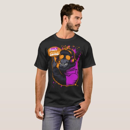 Gorilla Phx Suns T-shirt (Voorkant volledig)