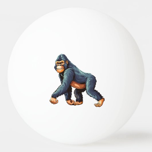 Gorilla Pingpongbal (Voorkant)