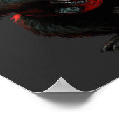 Gorilla Playing A Guitar T-Shirt Lumbar Cushion Poster (Hoek)