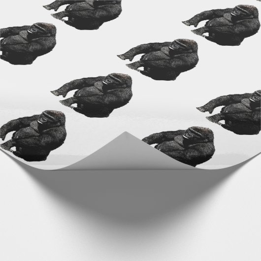 Gorilla Pop Art Cadeaupapier (Hoek)
