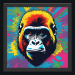 Gorilla Pop Art Cartoon Tekening Foto Afdruk<br><div class="desc">Digital Computer Animal Art - College Pop Art - Wild Animal Computer Afbeeldingen</div>