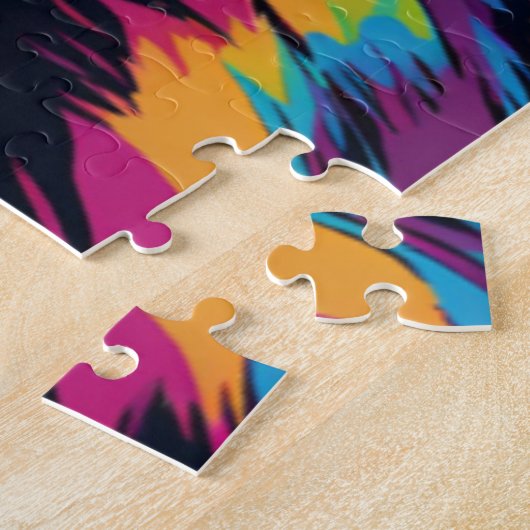 Gorilla Pop Art Cartoon Tekening Legpuzzel (Zijkant)