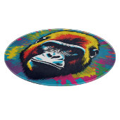 Gorilla Pop Art Cartoon Tekening Snijplank (Hoek)