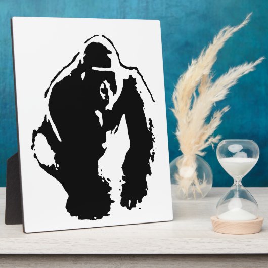 Gorilla Pop Art Fotoplaat (Zijkant)