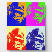 Gorilla Pop Art Fotoplaat (Voorkant)