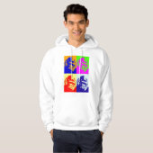 Gorilla Pop Art Hoodie (Voorkant volledig)