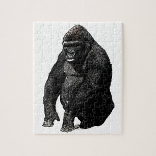 Gorilla Pop Art Legpuzzel
